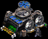 A supply depot from StarCraft